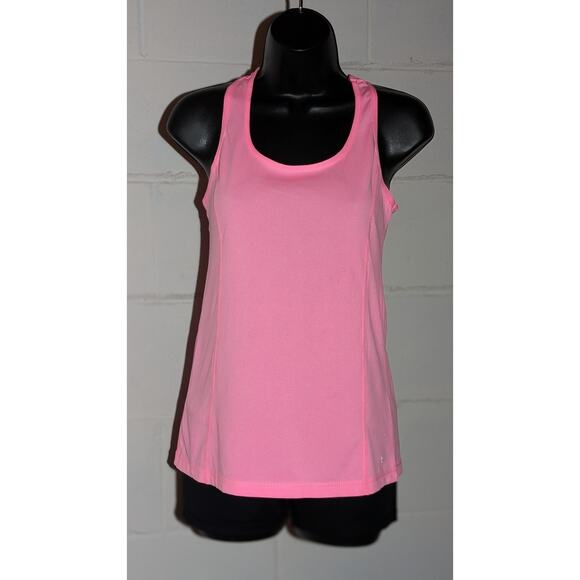 Danskin Now Pink Workout Activewear Racerback Tank Top Athletic Shirt XSmall - Picture 1 of 3